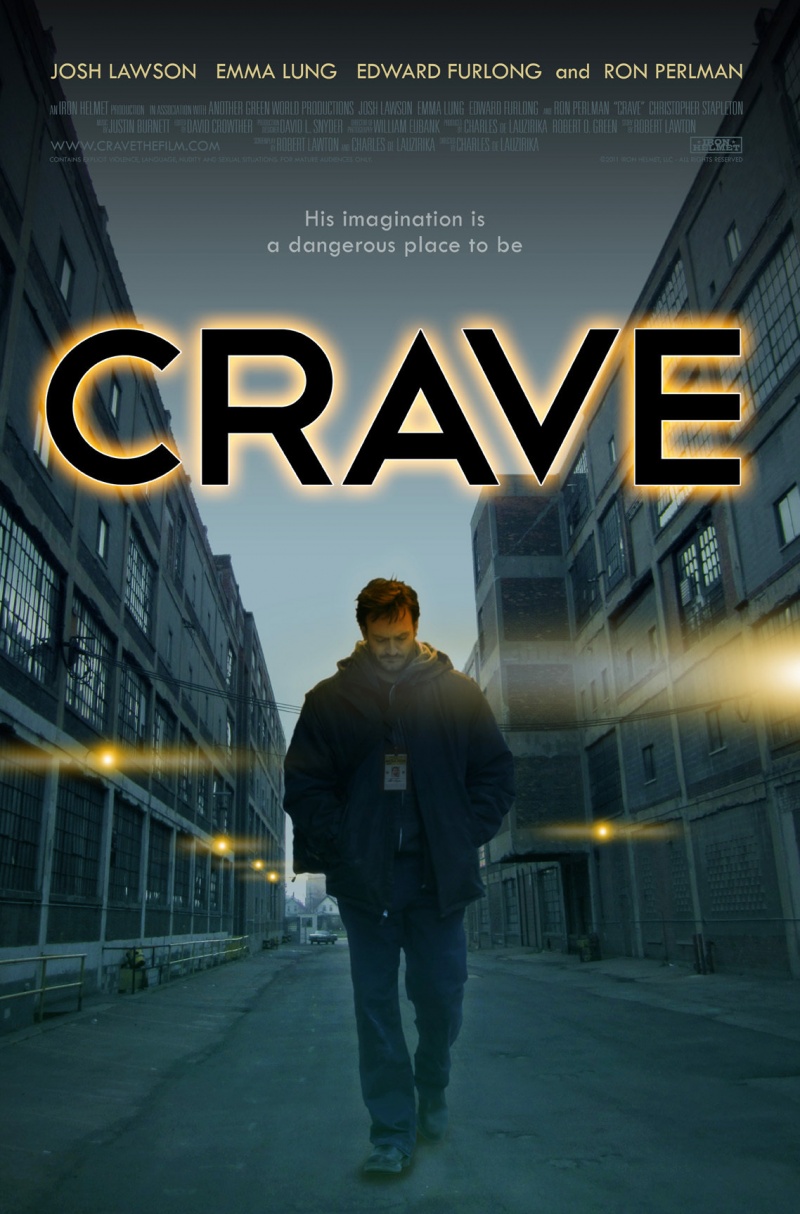 "Crave" est le premier long-métrage de fiction du documentaliste primé Charles de Lauzirika, qui sort le 6 décembre prochain outre-Atlantique.... (voir ci-dessous)