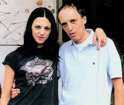 Dario Argento et sa fille Asia Argento