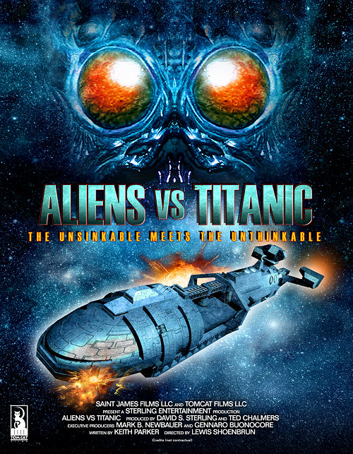 Après "Alien vs Avatars", voici "Aliens vs Titanic" !  (voir ci-dessous)