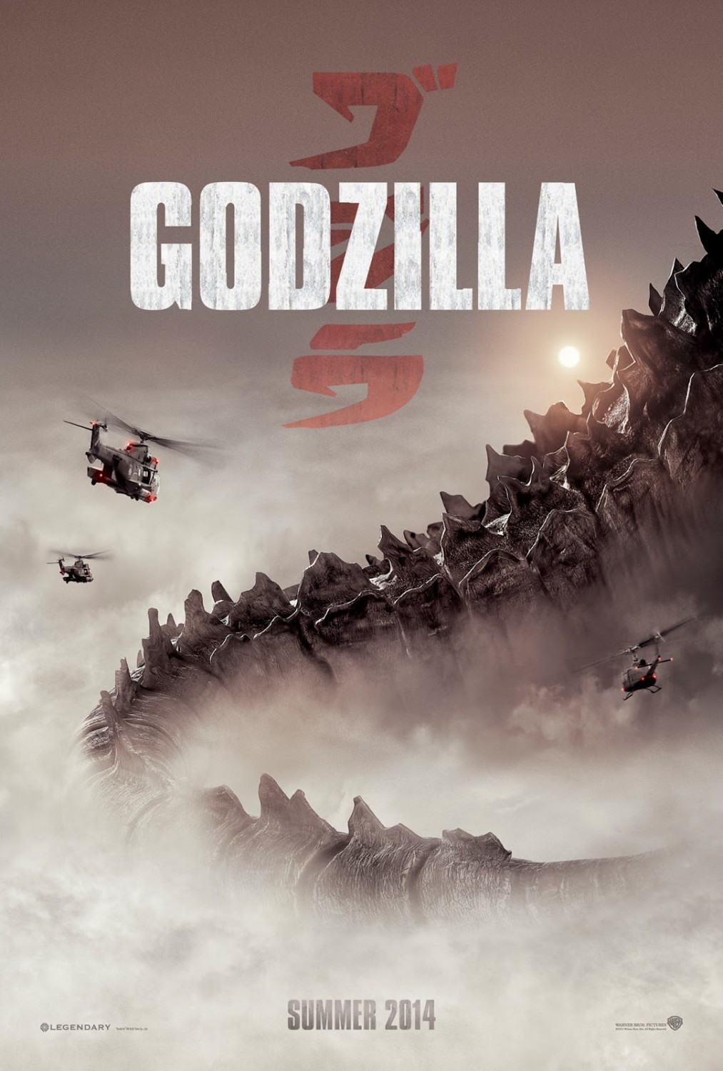 La bande annonce de GODZILLA arrive mardi !!