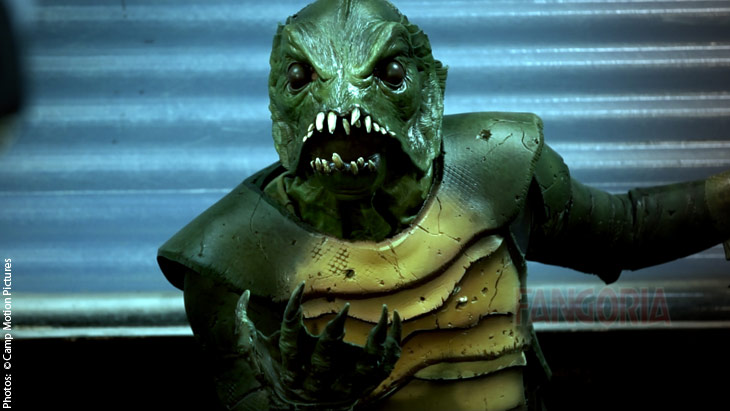 Direct hommage à "La Créature du Lac Noir", "Lizardman : The Terror of the Swamp" arrivera dans les bacs dvd en mai prochain outre-Atlantique (voir ci-dessous)