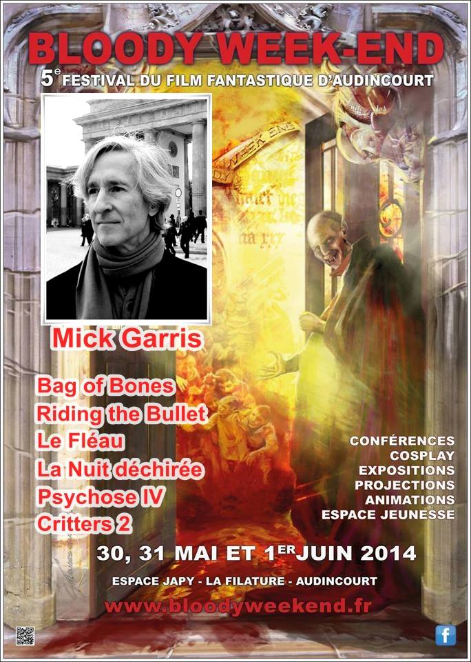 Un Jury prestigieux pour le 5e Bloody Week-End ! (voir ci-dessous)