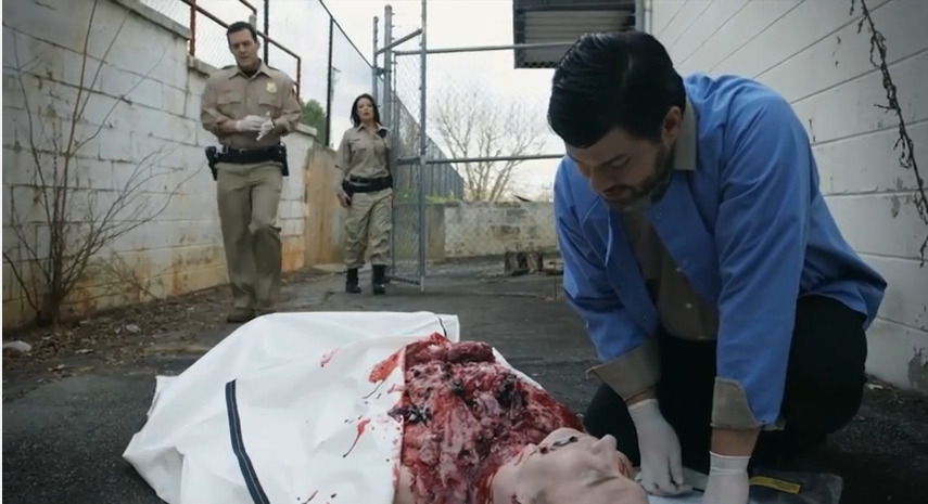 Nicholas Brendon et la scream queen Tiffany Shepis sont les têtes d'affiche de "Morningside Monster" (voir ci-dessous)