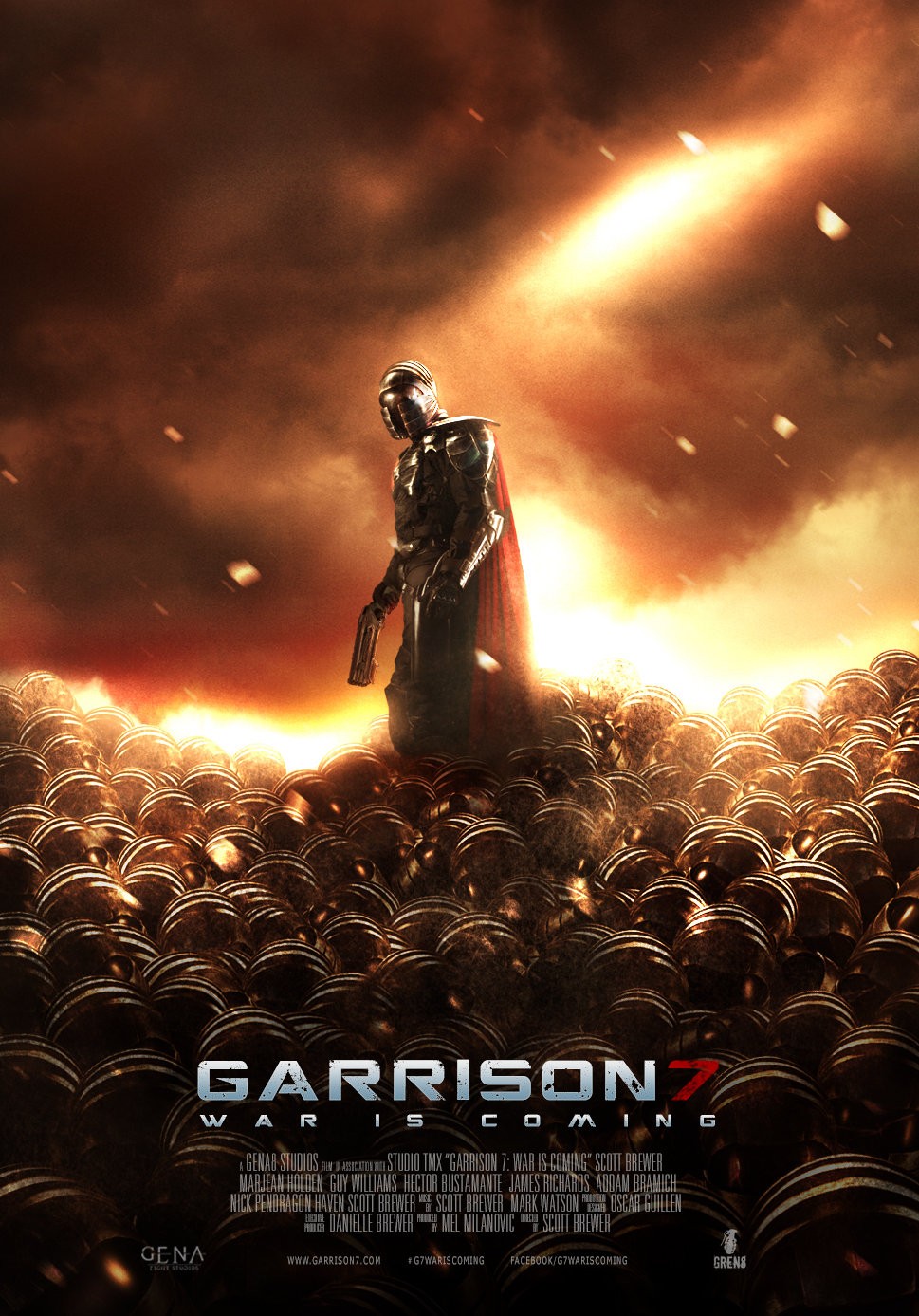 "Garrison 7" est un nouveau film de SF australien... (voir ci-dessous)