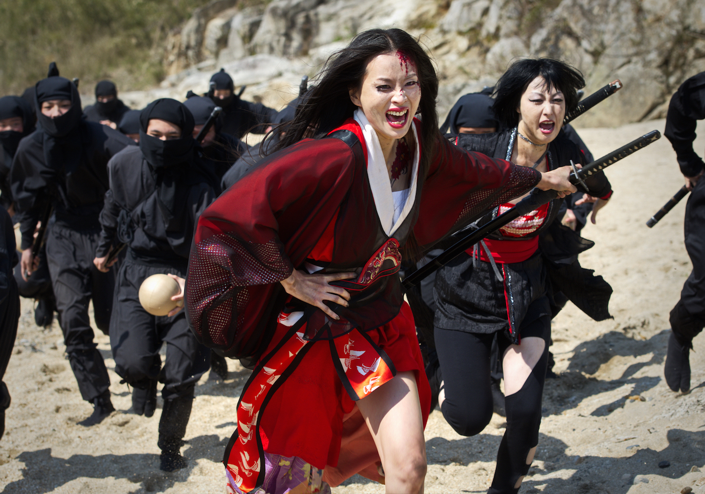 Distribué le 20 juin prochain sur les écrans japonais :  « The Ninja War of Torakage » (voir ci-dessous)