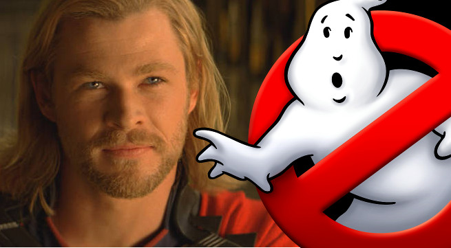 Chris Hemsworth rejoint le casting du reboot de « S.O.S.fantômes » (voir ci-dessous)