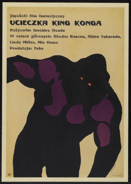"King Kong Escapes" : affiche polonaise