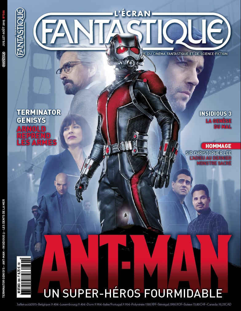 Notre critique de ANT MAN (voir ci-dessous)