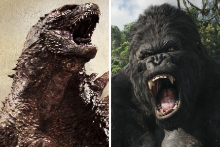 Le choc des titans : KING KONG face à  GODZILLA !  (voir ci-dessous)