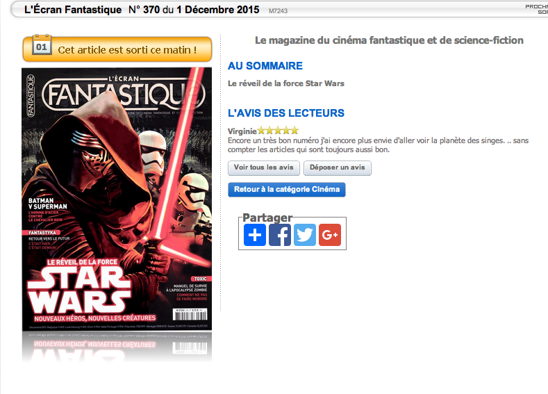 Le nouveau numéro esdt pazru !