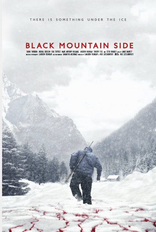 Dans la lignée thématique de THE THING, BLACK MOUNTAIN SIDE, thriller d’horreur canadien…. (voir ci-dessous)