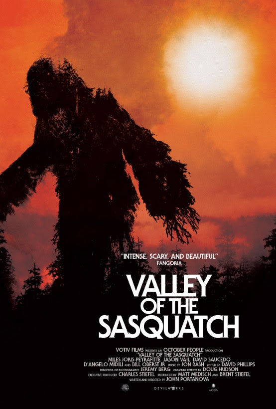 VALLEY OF THE SASQUATCH, sélectionné dans une vingtaine de festivals du genre, sortira au printemps outre-Atlantique… (voir ci-dessous)