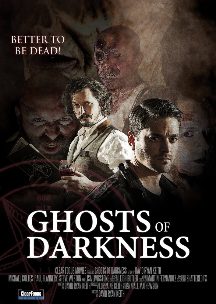 En postproduction, GHOSTS OF DARKNESS est le nouveau film d’horreur du Britannique David Ryan (voir ci-dessous)