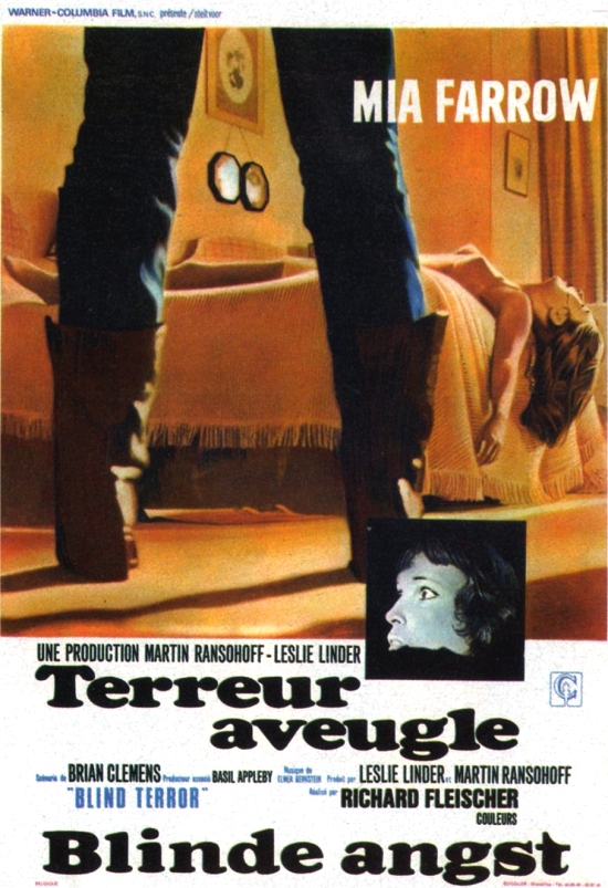 Le britannique « Terreur aveugle » de Richard Fleischer (1971) va faire l’objet d’un remake (voir ci-dessous)