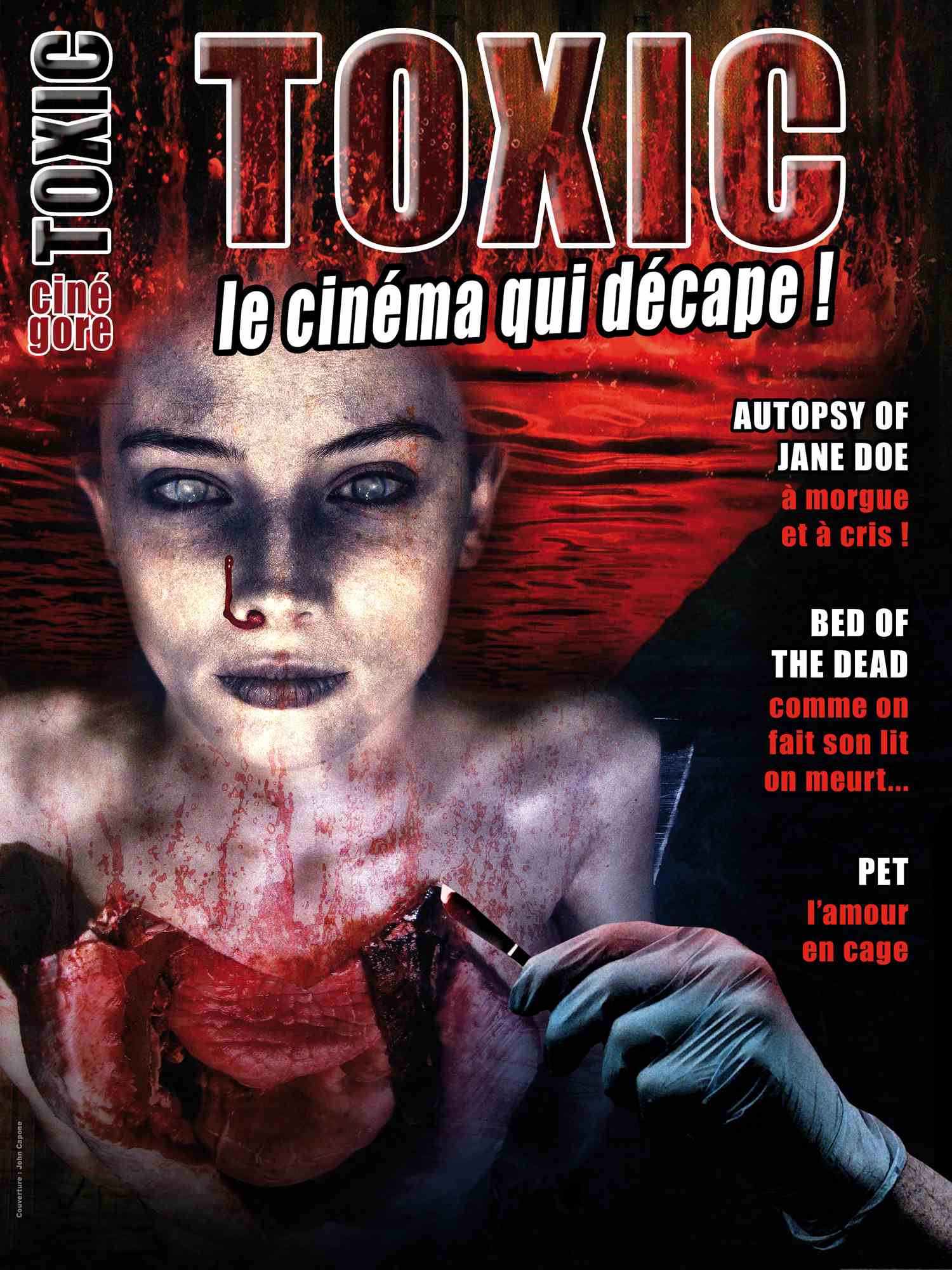 La couverture de Toxic de février...