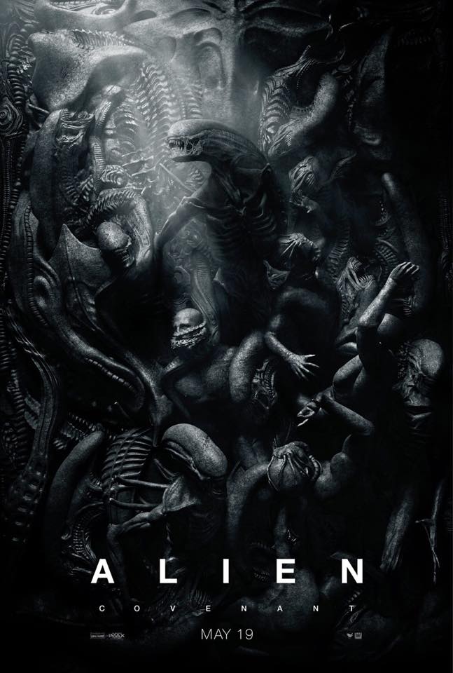 Un nouveau visuel pour l’affiche de ALIEN : COVENANT…. !