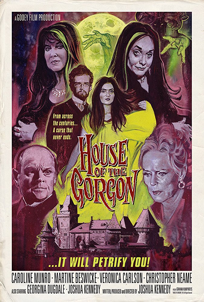Les anciennes  stars de la Hammer, Caroline Munro, Martine Beswick, Veronica Carlson et Christopher Neame (Dracula 73) ont été annoncées au casting de "House of the Gorgon"…