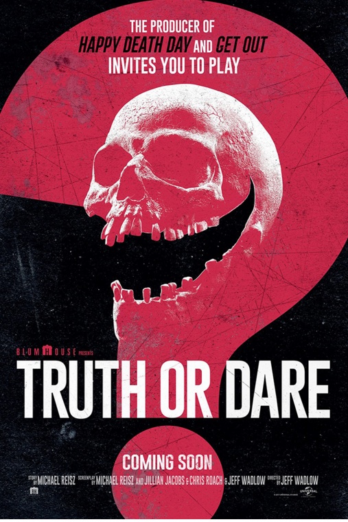 Dans TRUTH OR DARE, le jeu Action ou Vérité a des conséquences mortelles….