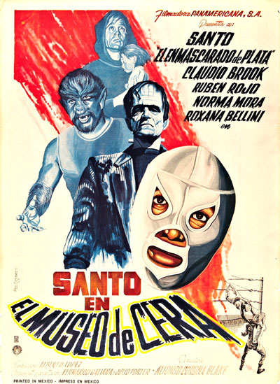 Santo en el Museo de cera (1963)