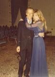 Peter Cushing et Ingrid Pitt en 1975 à New York pour la Convention Famous Monsters