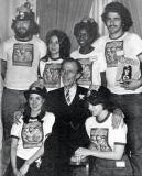 Peter Cushing en 1975 à la Convention de Famous Monsters