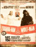 Piranha Man Versus Wolf Man: Howl of the Piranha