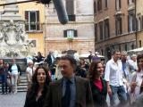 photos du tournage à Rome