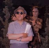 Eiji Tsuburaya sur le tournage de "Frankenstein Conquers the World" (1965)