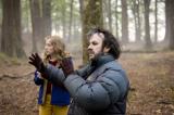 Peter Jackson sur le tournage avec sa jeune héroïne