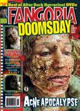 Axelle Carolyn, en couverture de "Fangoria", dans "Doomsday" de Neil Marshall