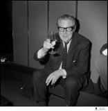 Peter Cushing et Terence Fisher, Invités d'Honneur du 2e Festival International de Paris du Film Fantastique et de SF (1974). Photos : Jean-Louis  Rancurel