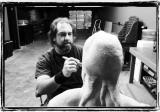 préparation des SFX de maquillage signés Wayne Toth, fidèle collaborateur de Rob Zombie