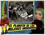 El Planeta de las Mujeres Invasoras (Mexique 1967) d'Alfredo B. Crevena, avec la belle Lorena Velazquez (Adastrea/Alburnia), Elizabeth Campbell, Maura Monti, Guillermo Murray.