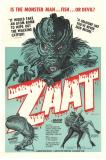 ZAAT (1975) de Don Barton, où un savant-fou se transforme en tueur aquatique...