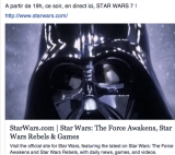 ce soir, à partir de 19h, STAR WARS 7 en direct ! (voir ci-dessous)