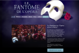 Le fantome de l"Opéra à Paris (voir ci-dessous)