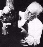 Willis O'Brien, à l'oeuvre sur "Mighty Joe Young"