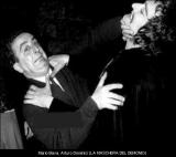 Mario Bava, sur le tournage  du "Masque du Démon"